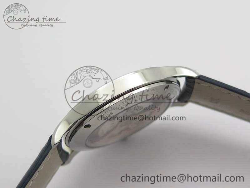 Master Control Date 1548530 SS ZF 1:1 Best Edition White Dial On Blue Leather Strap A899  Snug 7493