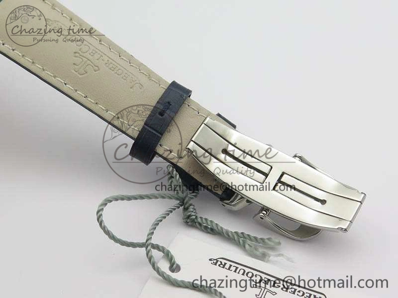 Master Control Date 1548530 SS ZF 1:1 Best Edition White Dial On Blue Leather Strap A899  Snug 7493