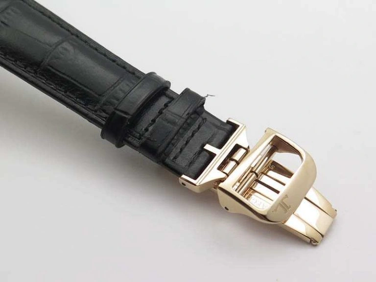 Master Control Power Reserve RG Black Dial On Black Leather Strap A BestValue 7491