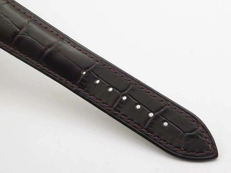 Refined Master Control Power Reserve RG Light Gray Dial On Brown Leather Strap A 7501