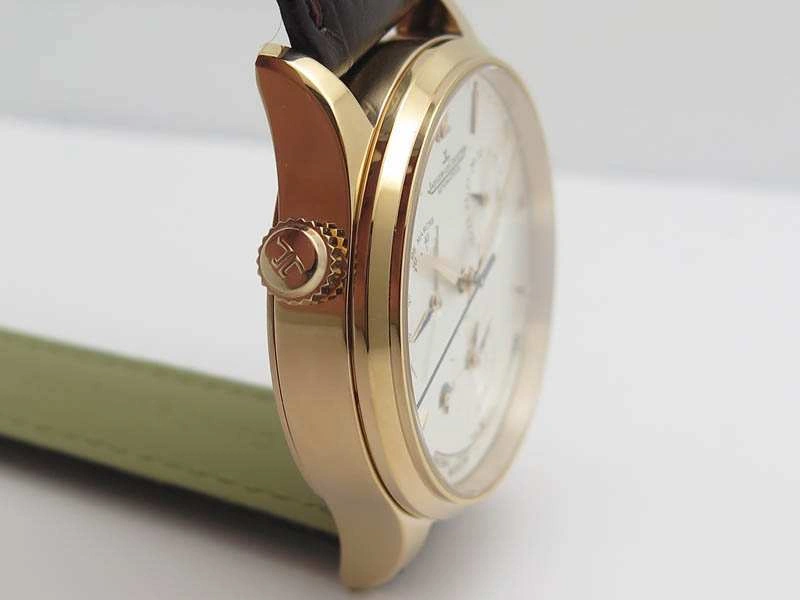 Refined Master Control Power Reserve RG Light Gray Dial On Brown Leather Strap A 7501
