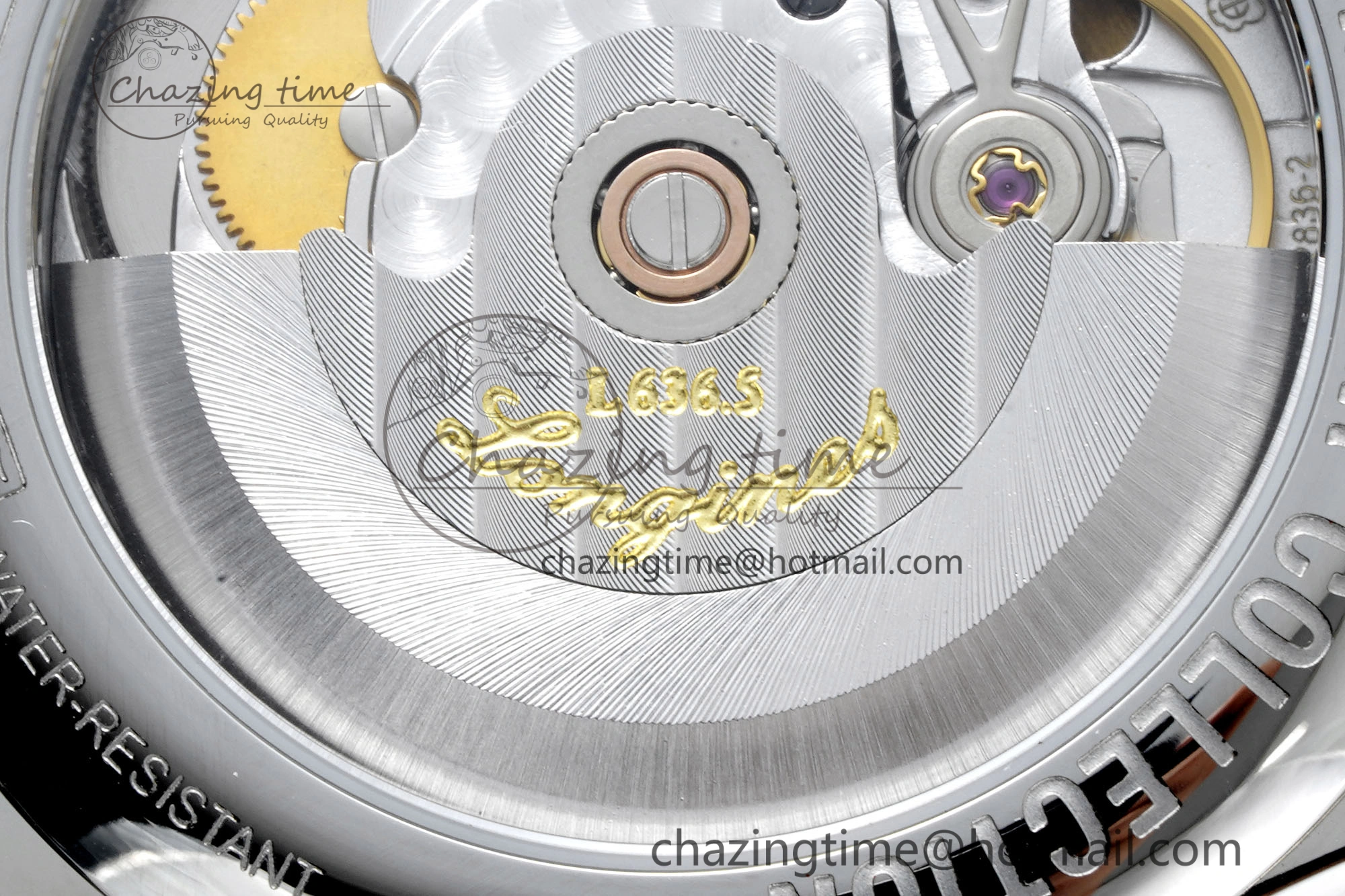 Reliable Master Day Date SS LGF 1:1 Best Edition White Textured Dial on SS Bracelet A2836 V 7550