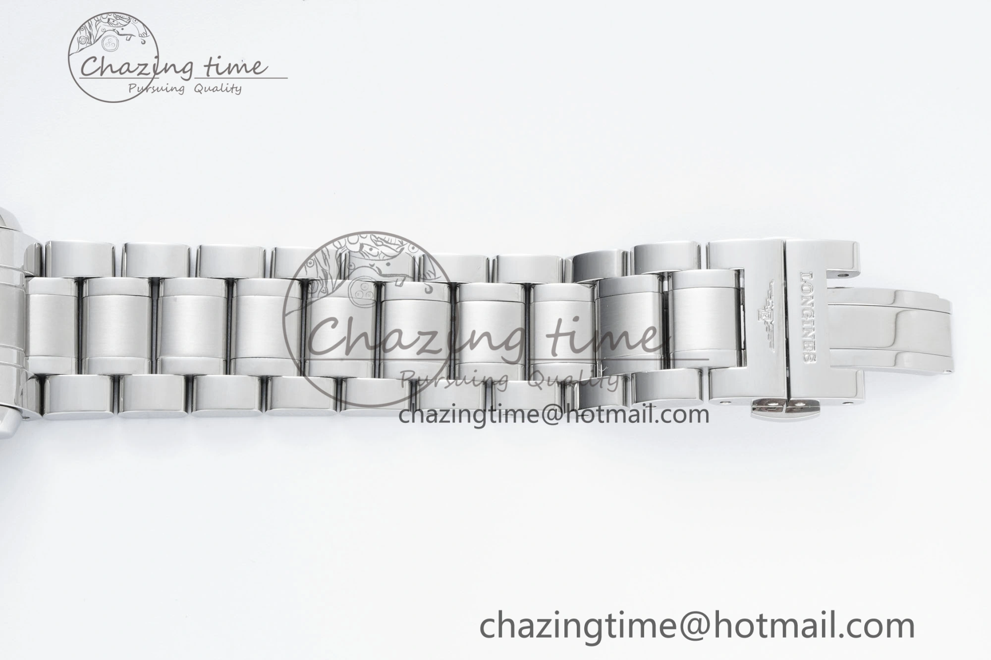 Reliable Master Day Date SS LGF 1:1 Best Edition White Textured Dial on SS Bracelet A2836 V 7550