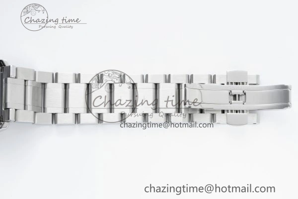 Reliable Master Day Date SS LGF 1:1 Best Edition White Textured Dial on SS Bracelet A2836 V 7550