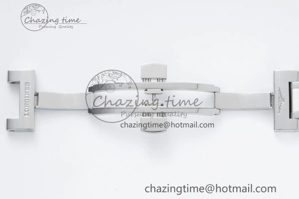 Reliable Master Day Date SS LGF 1:1 Best Edition White Textured Dial on SS Bracelet A2836 V 7550