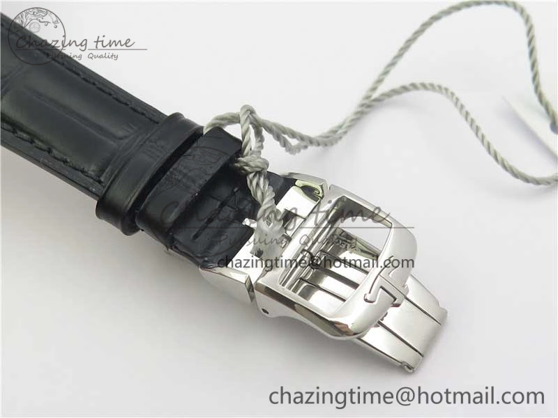 Master Geographic Real PR SS ZF 1:1 Best Edition White Dial on Black Leather Strap A Fashionable 7456