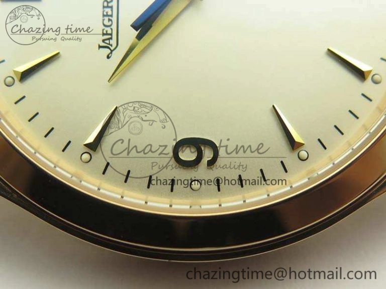 Master Grande Ultra Thin 1548420 RG ZF 1:1 Best Edition White Dial On Brown Leather Strap A Unisex 7480