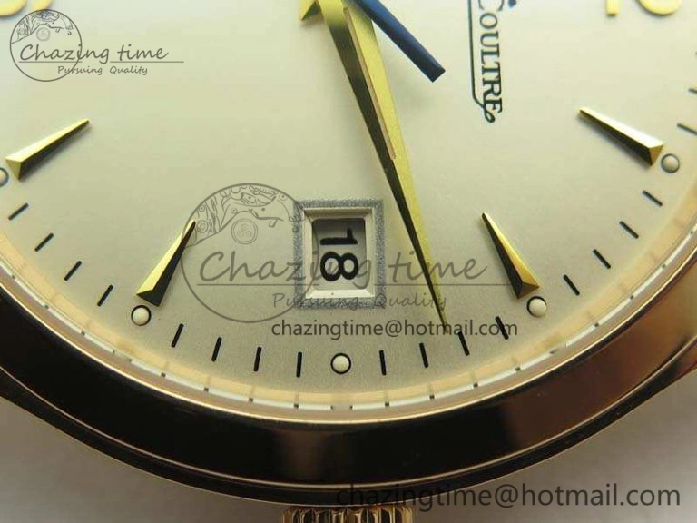 Master Grande Ultra Thin 1548420 RG ZF 1:1 Best Edition White Dial On Brown Leather Strap A Unisex 7480