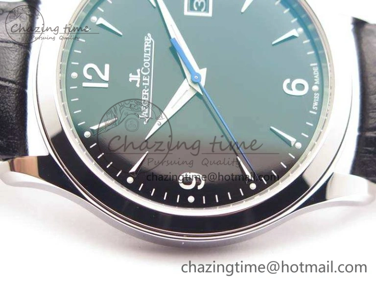 FastDry Master Grande Ultra Thin SS ZF Best Edition Black Dial On Black Leather Strap A 7494