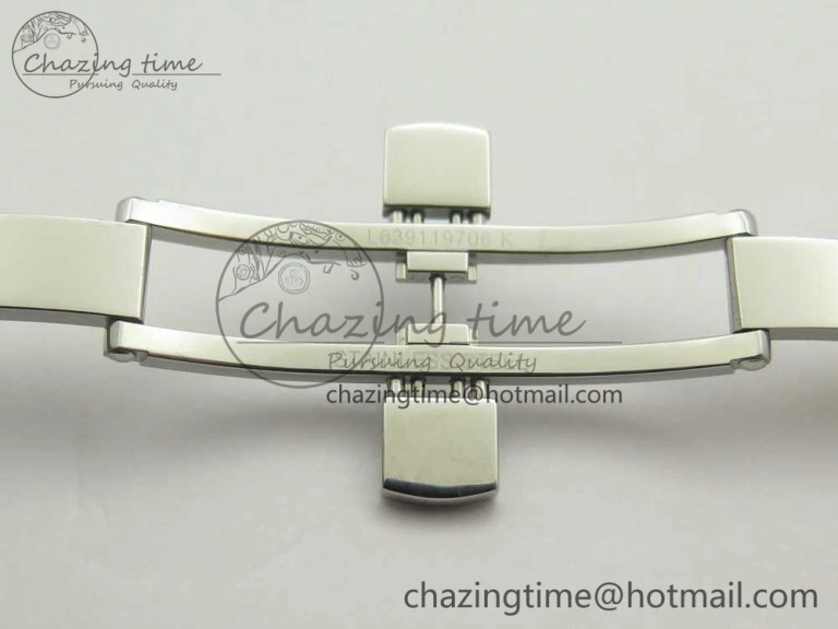 Master Moonphase Chronograph RG GSF 1:1 Best Edition White Dial on Brown Leather Strap A GoodFit 7589