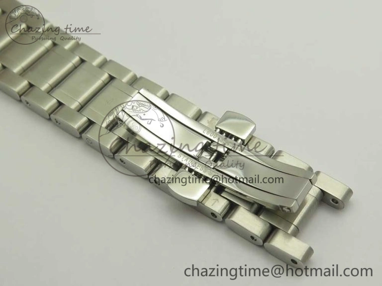 SportInspired Master Moonphase Chronograph SS GSF 1:1 Best Edition White Dial on SS Bracelet A 7585