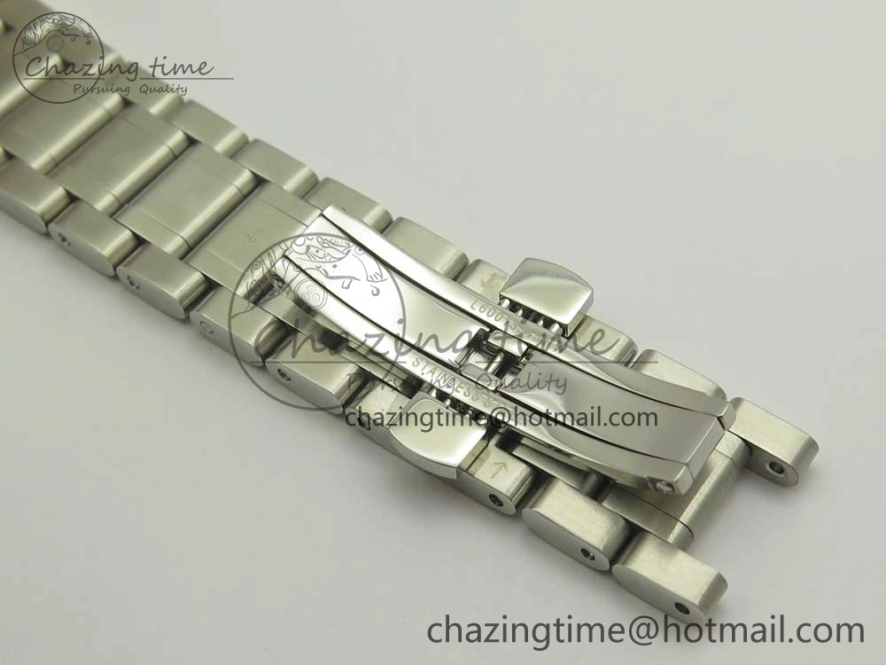 SportInspired Master Moonphase Chronograph SS GSF 1:1 Best Edition White Dial on SS Bracelet A 7585