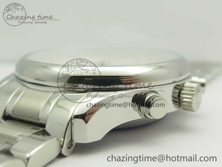 SportInspired Master Moonphase Chronograph SS GSF 1:1 Best Edition White Dial on SS Bracelet A 7585