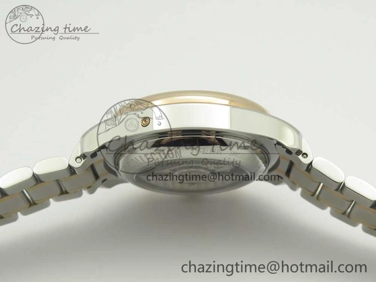 StreetReady Master Moonphase Chronograph SS RG GSF 1:1 Best Edition White Dial on SS RG Bracelet A 7582