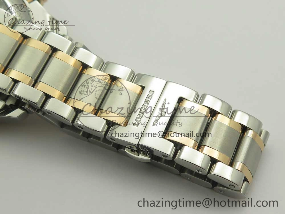 StreetReady Master Moonphase Chronograph SS RG GSF 1:1 Best Edition White Dial on SS RG Bracelet A 7582