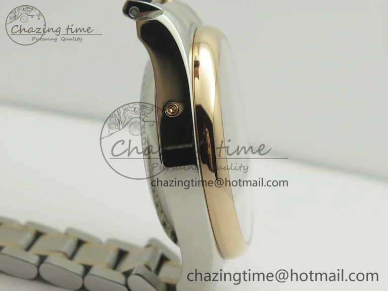 StreetReady Master Moonphase Chronograph SS RG GSF 1:1 Best Edition White Dial on SS RG Bracelet A 7582