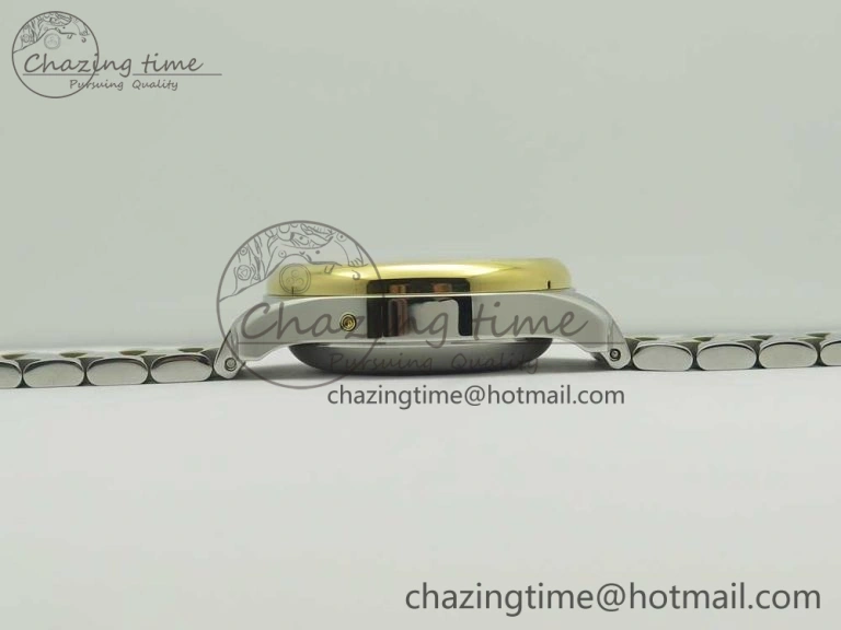 Master Moonphase Chronograph SS YG GSF 1:1 Best Edition White Dial on SS YG Bracelet A EyeCatching 7584
