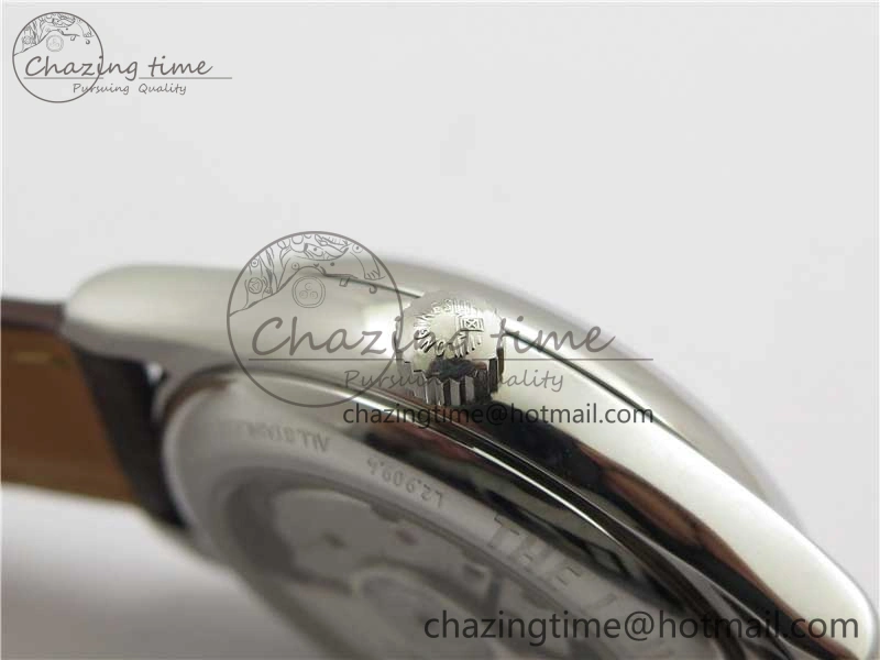 Master Moonphase L2.909.4.78.3 SS GSF 1:1 Best Edtion White Dial On Brown Leather Strap A899 V StreetReady 7567