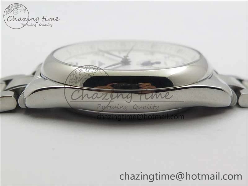 Affordable Master Moonphase L2.909.4.78.3 SS GSF 1:1 Best Edtion White Dial On SS Bracelet A899 V 7572