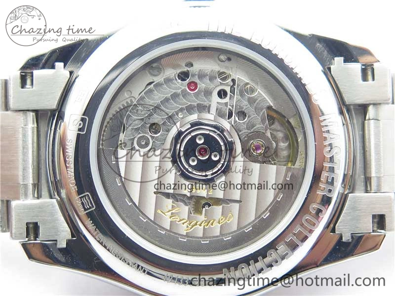 Affordable Master Moonphase L2.909.4.78.3 SS GSF 1:1 Best Edtion White Dial On SS Bracelet A899 V 7572