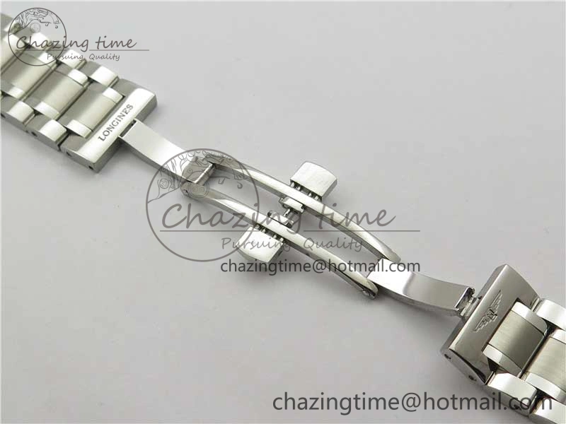 Affordable Master Moonphase L2.909.4.78.3 SS GSF 1:1 Best Edtion White Dial On SS Bracelet A899 V 7572