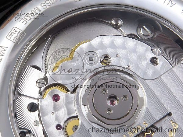 Colorful Master Moonphase SS APSF 1:1 Best Edition Black Roman Dial on Black Leather Strap AL 7547