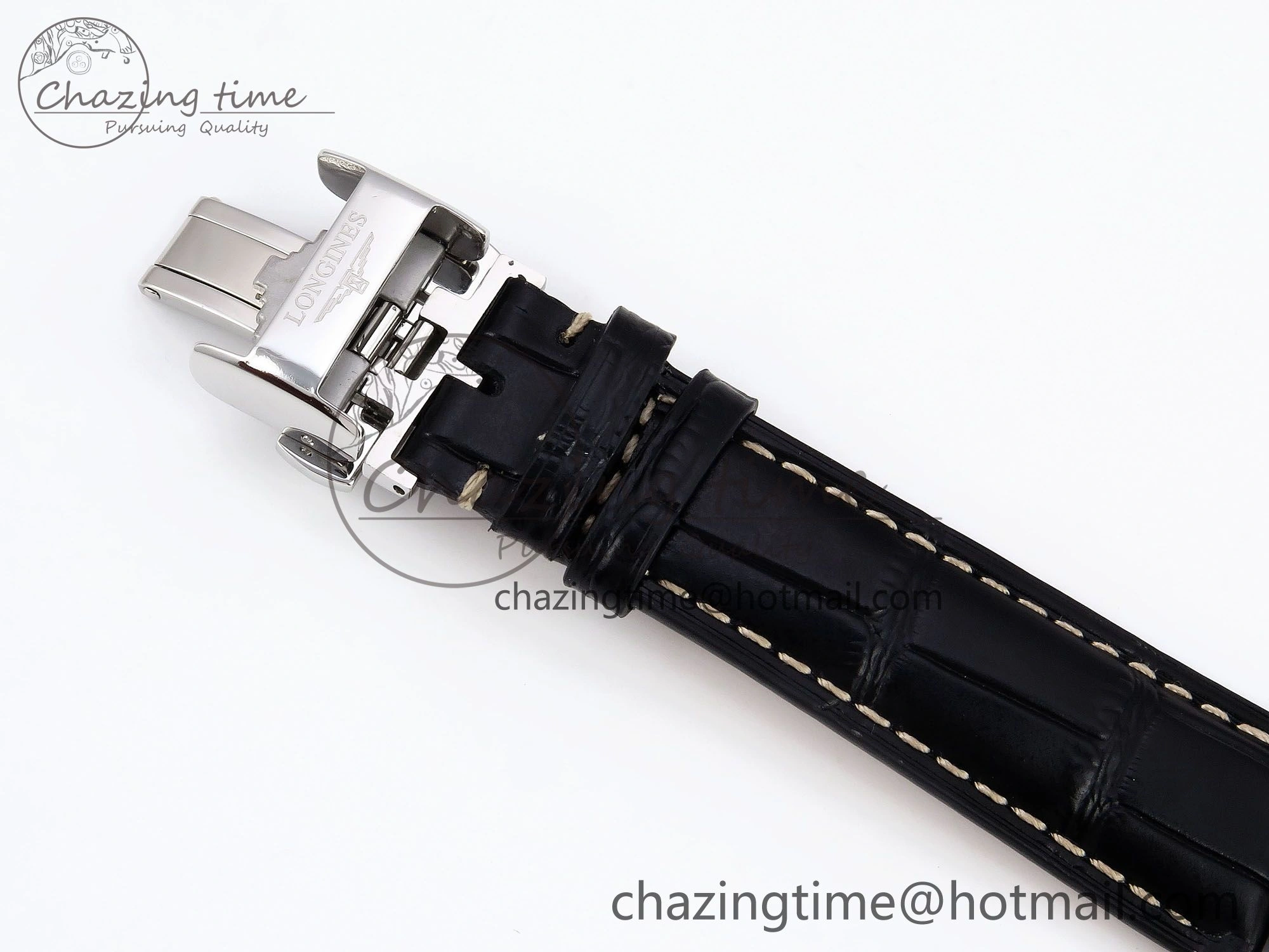 Colorful Master Moonphase SS APSF 1:1 Best Edition Black Roman Dial on Black Leather Strap AL 7547