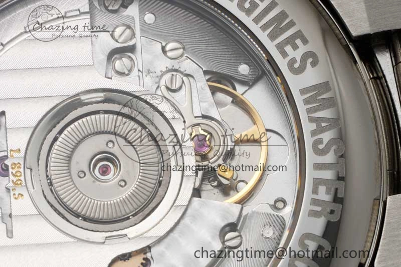 Master Moonphase SS APSF 1:1 Best Edition Blue Diamonds Dial on SS Bracelet AL Lightweight 7554