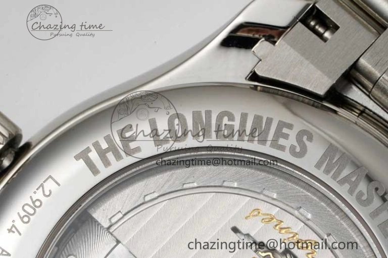 Master Moonphase SS APSF 1:1 Best Edition Blue Diamonds Dial on SS Bracelet AL Lightweight 7554
