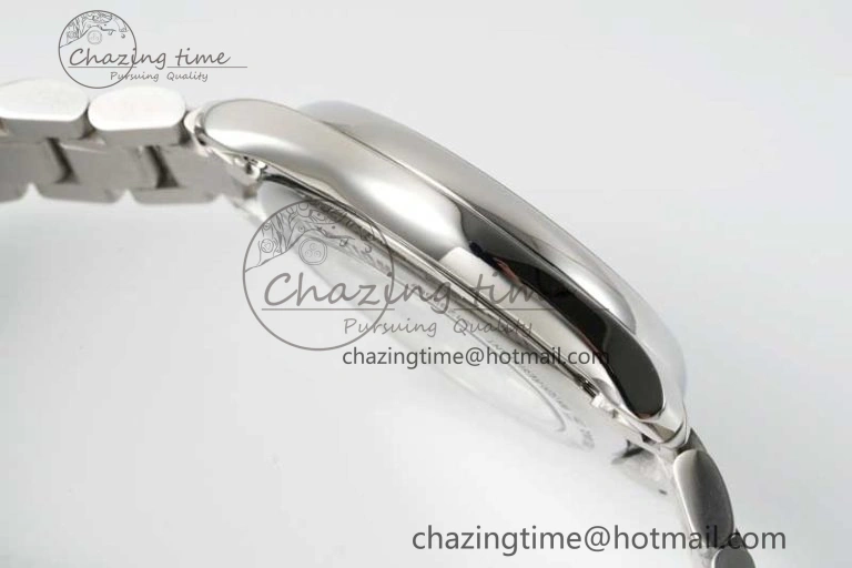 Master Moonphase SS APSF 1:1 Best Edition Blue Diamonds Dial on SS Bracelet AL Lightweight 7554
