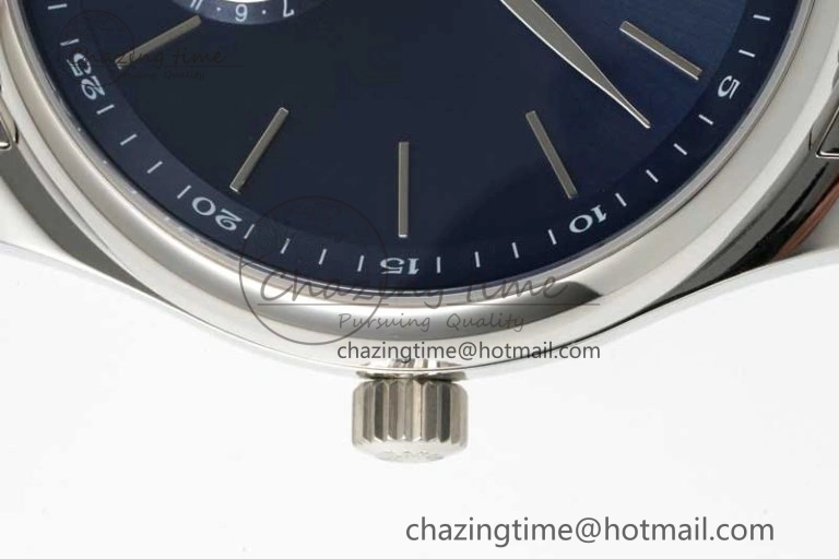 GoodFit Master Moonphase SS APSF 1:1 Best Edition Blue Stick Dial on SS Bracelet AL 7553