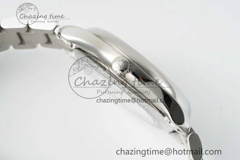 Master Moonphase SS APSF 1:1 Best Edition White Diamonds Dial on SS Bracelet AL Colorful 7551