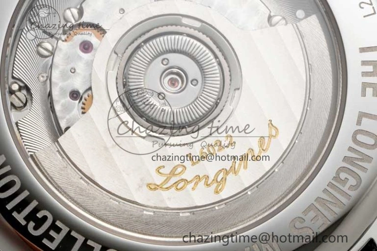 Master Power Reserve SS APSF 1:1 Best Edition Blue Dial on Blue Leather Strap AL SmoothTexture 7556