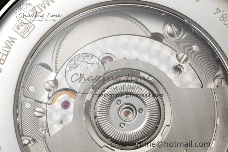 Master Power Reserve SS APSF 1:1 Best Edition White Dial on Brown Leather Strap AL Attractive 7560