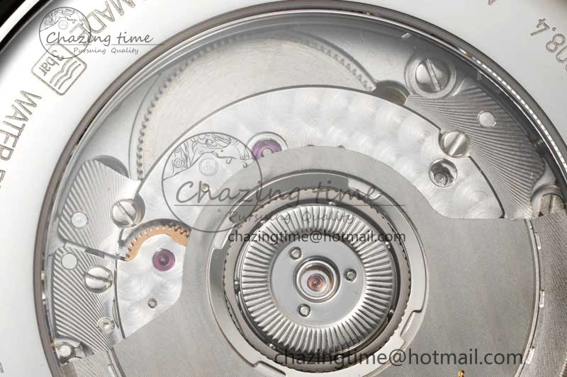 Master Power Reserve SS APSF 1:1 Best Edition White Dial on Brown Leather Strap AL Attractive 7560