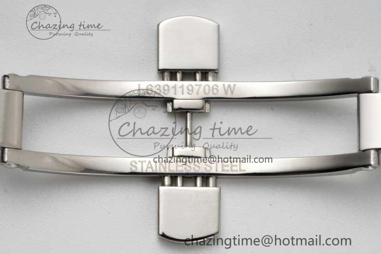 Master Power Reserve SS APSF 1:1 Best Edition White Dial on Brown Leather Strap AL Attractive 7560