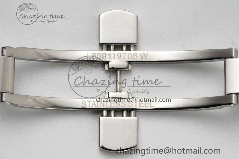 Master Power Reserve SS APSF 1:1 Best Edition White Dial on Brown Leather Strap AL Attractive 7560