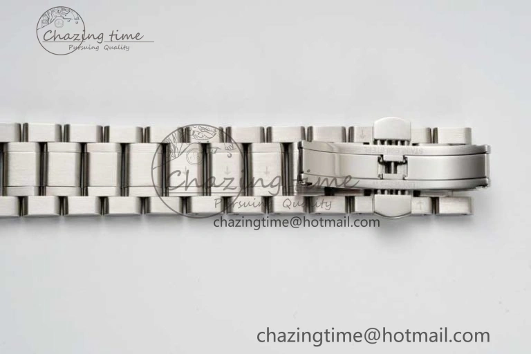 Casual Master Power Reserve SS APSF 1:1 Best Edition White Dial on SS Bracelet AL 7555