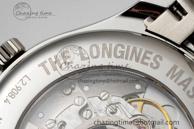 Casual Master Power Reserve SS APSF 1:1 Best Edition White Dial on SS Bracelet AL 7555