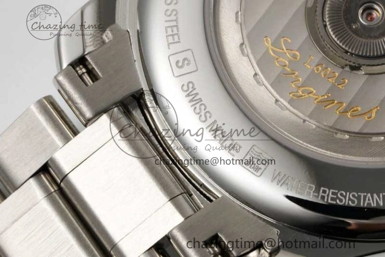 Casual Master Power Reserve SS APSF 1:1 Best Edition White Dial on SS Bracelet AL 7555