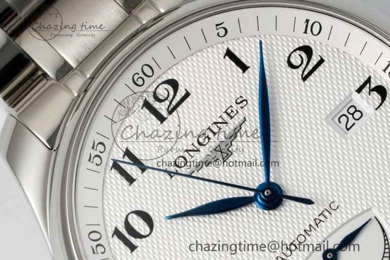 Casual Master Power Reserve SS APSF 1:1 Best Edition White Dial on SS Bracelet AL 7555