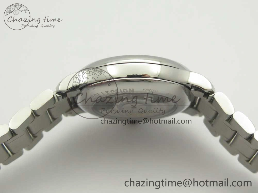 Master Real PR SS GSF Best Edition White Textured Dial on SS Bracelet A2836(Free Brown Leather Strap) OnTrend 4893