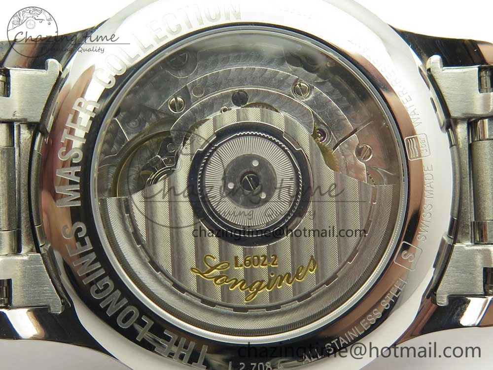 Master Real PR SS GSF Best Edition White Textured Dial on SS Bracelet A2836(Free Brown Leather Strap) OnTrend 4893