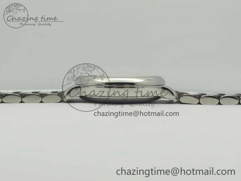 Master Real PR SS GSF Best Edition White Textured Dial on SS Bracelet A2836(Free Brown Leather Strap) OnTrend 4893