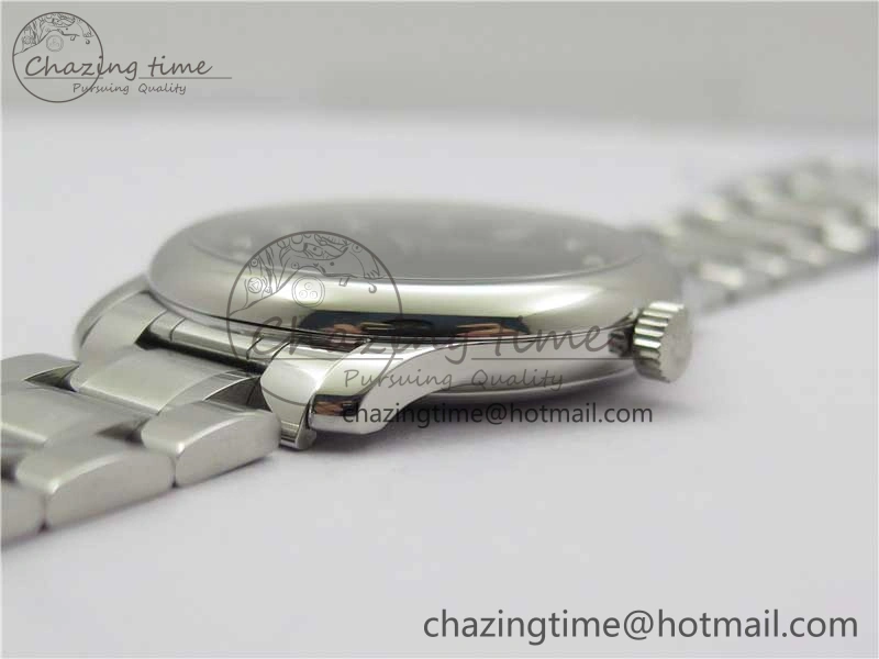 Master SS GLF 1:1 Best Edition Black Crystal Markers Dial on Asian Cal.L.888.2 (Free Leather Strap) Premium 7562