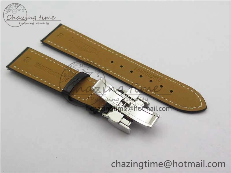 Master SS GLF 1:1 Best Edition Black Crystal Markers Dial on Asian Cal.L.888.2 (Free Leather Strap) Premium 7562