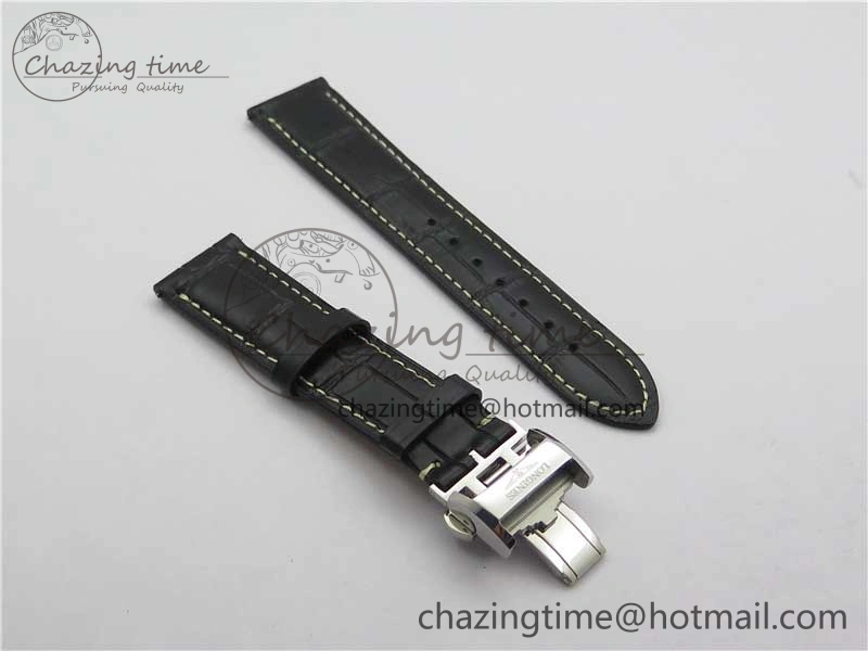 Master SS GLF 1:1 Best Edition Black Crystal Markers Dial on Asian Cal.L.888.2 (Free Leather Strap) Premium 7562