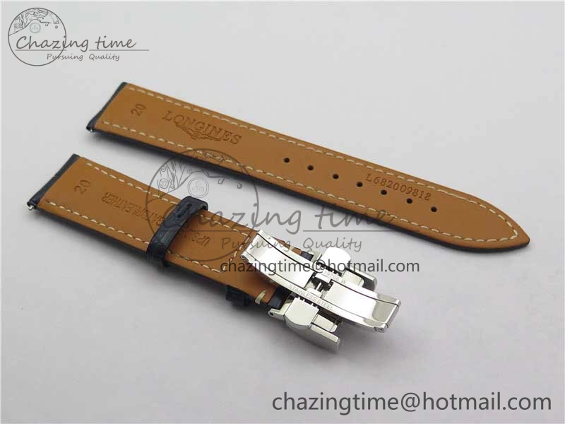Master SS GLF 1:1 Best Edition Blue Crystal Markers Dial on Asian Cal.L.888.2 (Free Leather Strap) NewStyle 7565