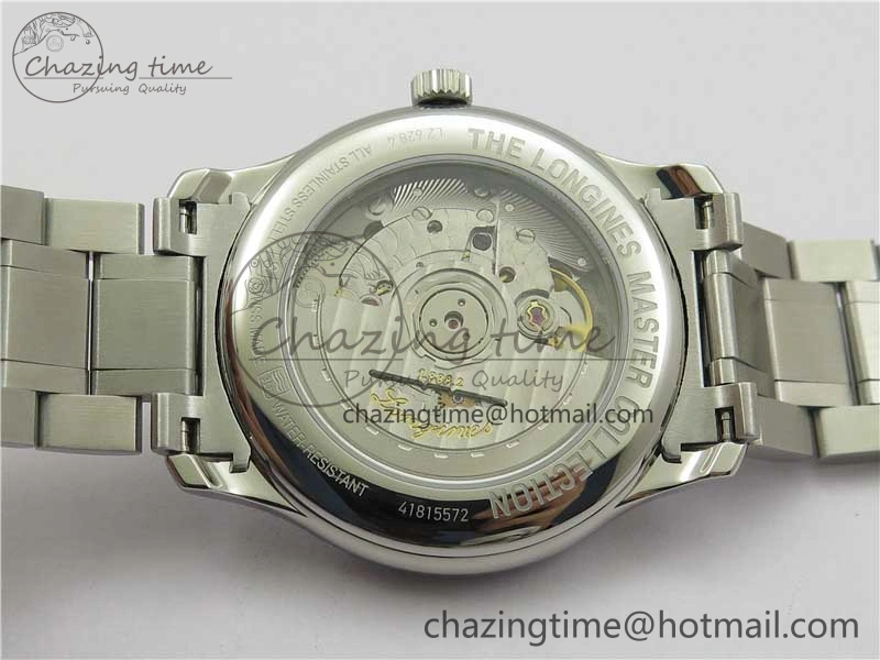 Master SS GLF 1:1 Best Edition Blue Crystal Markers Dial on Asian Cal.L.888.2 (Free Leather Strap) NewStyle 7565