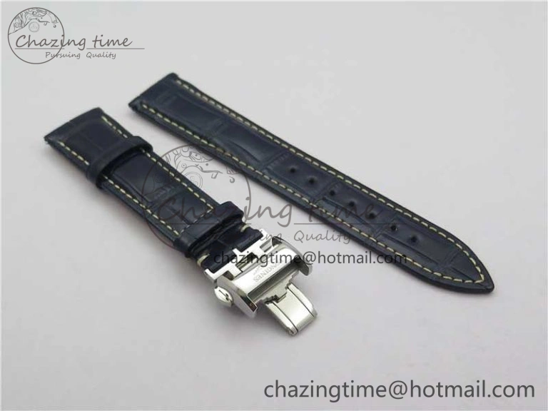 Master SS GLF 1:1 Best Edition Blue Crystal Markers Dial on Asian Cal.L.888.2 (Free Leather Strap) NewStyle 7565